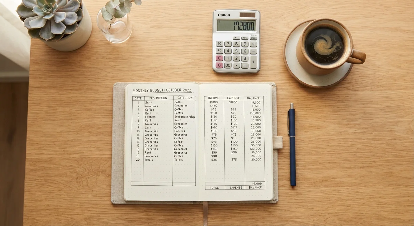 Building Your First Monthly Budget from Scratch