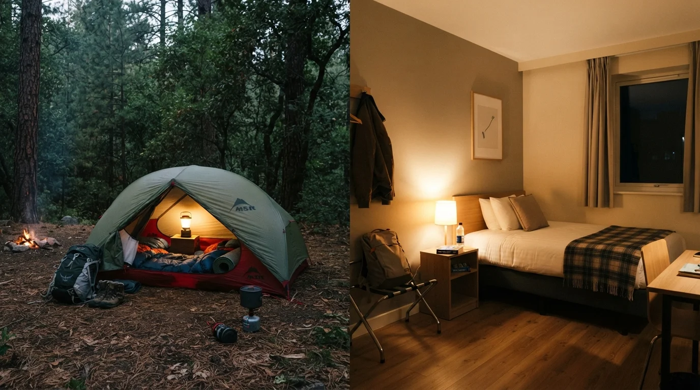 Camping vs. Budget Hotels: Weighing the Real Trade-Offs for US Trips