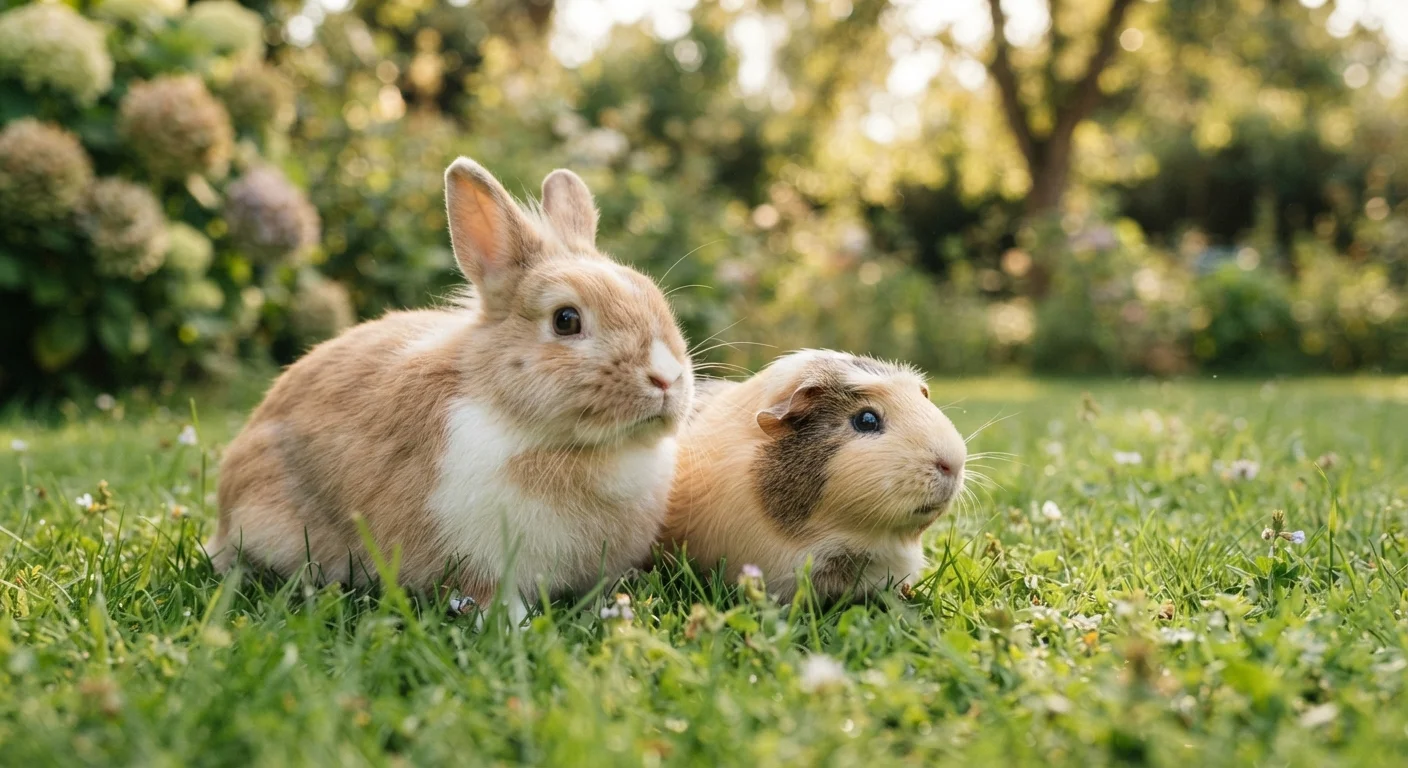 Guinea Pigs vs. Rabbits: Choosing the Right Small Pet for Your Home
