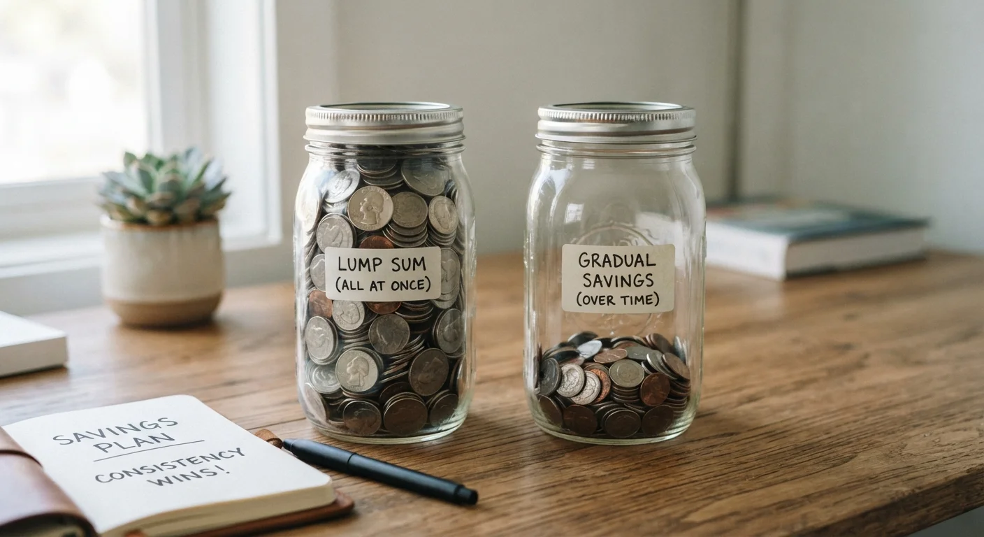 Lump-Sum Saving vs. Regular Contributions: Which Builds More Over Time?