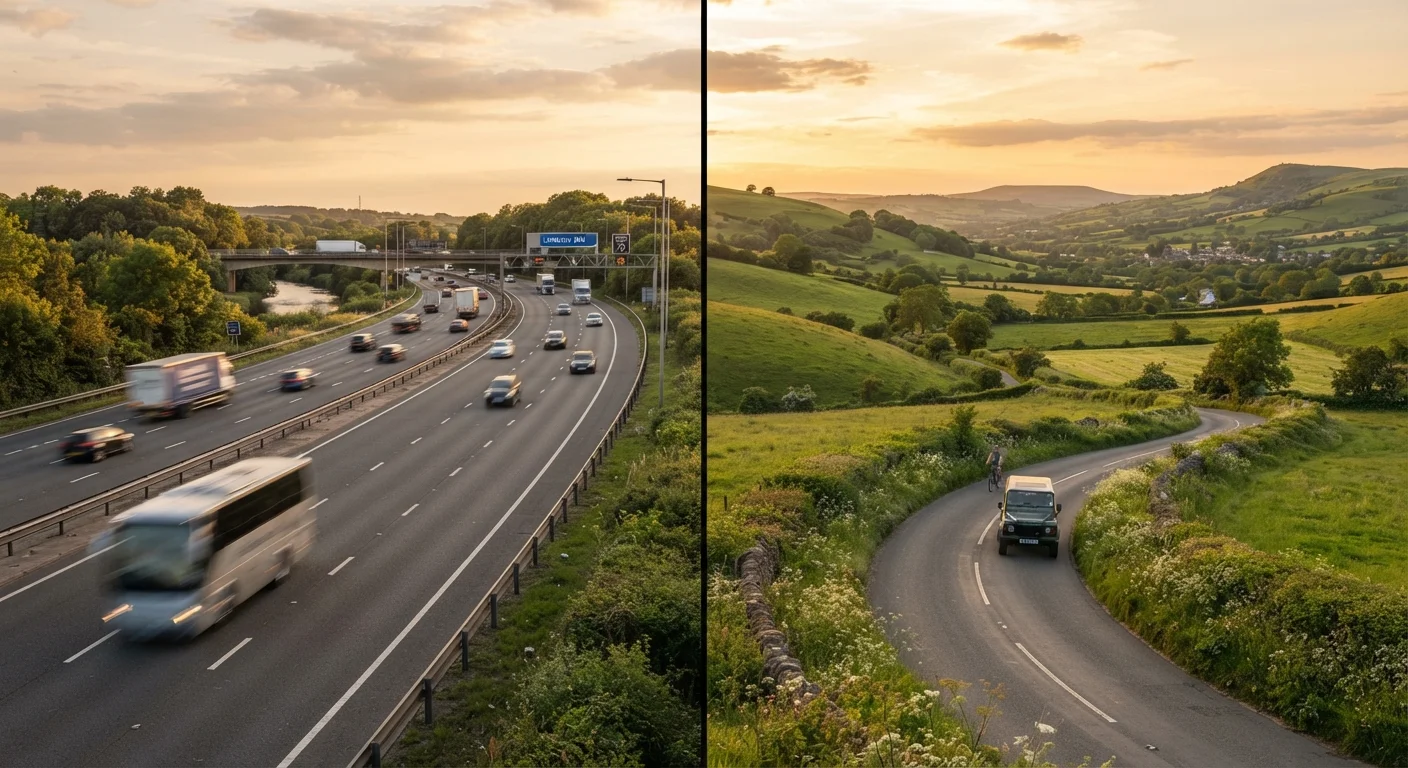 Motorway vs Scenic Route: Choosing the Right Road for Your Journey