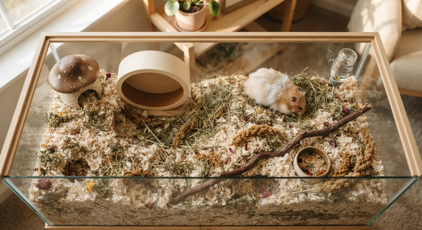Setting Up a Hamster Habitat That Supports Natural Behaviour