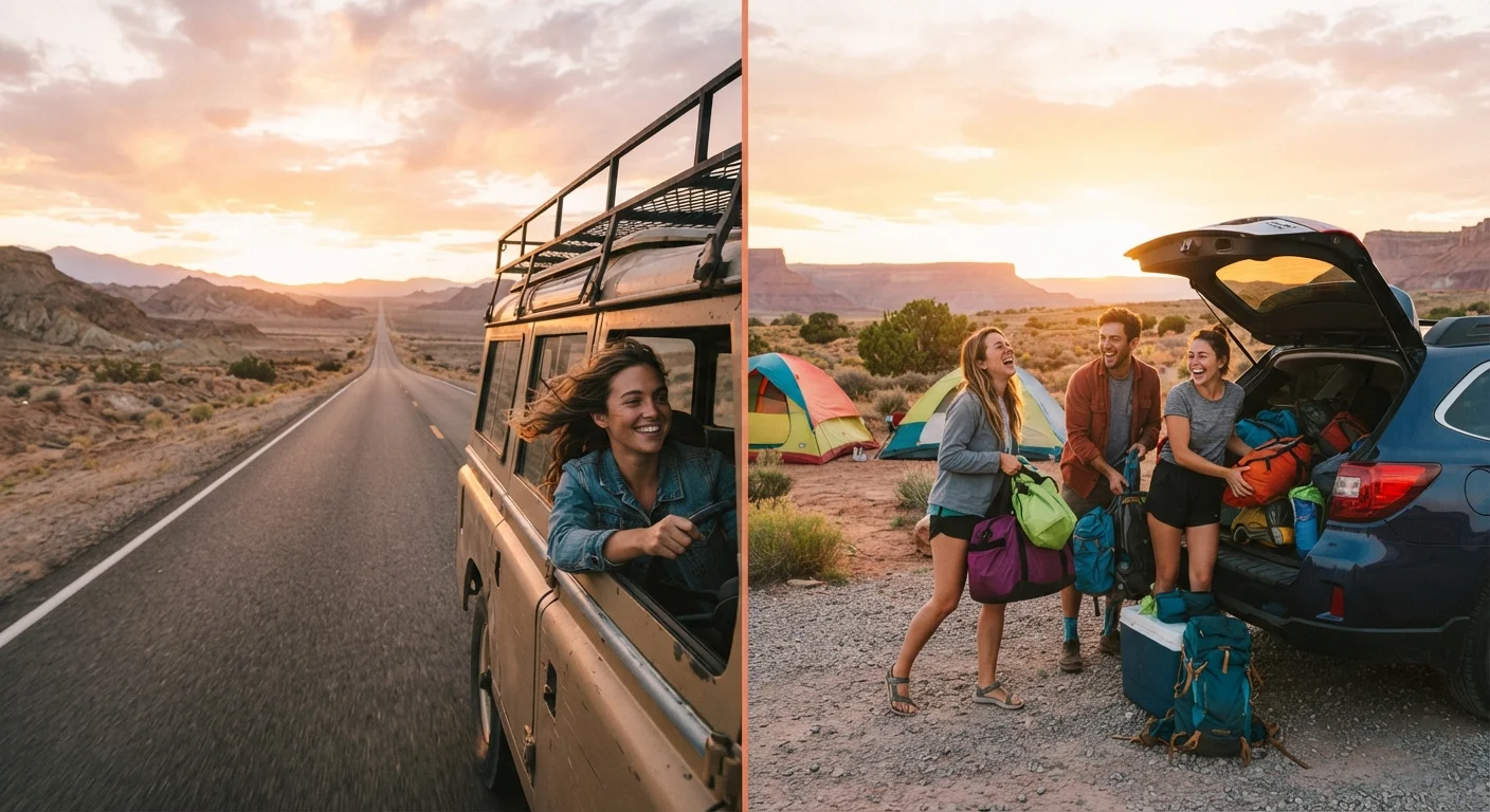 Solo Road Trip vs. Group Road Trip: What Changes and What Doesn't