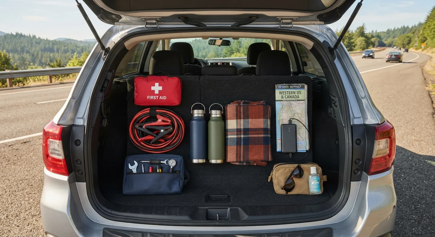 The Road Trip Packing List Most Drivers Overlook