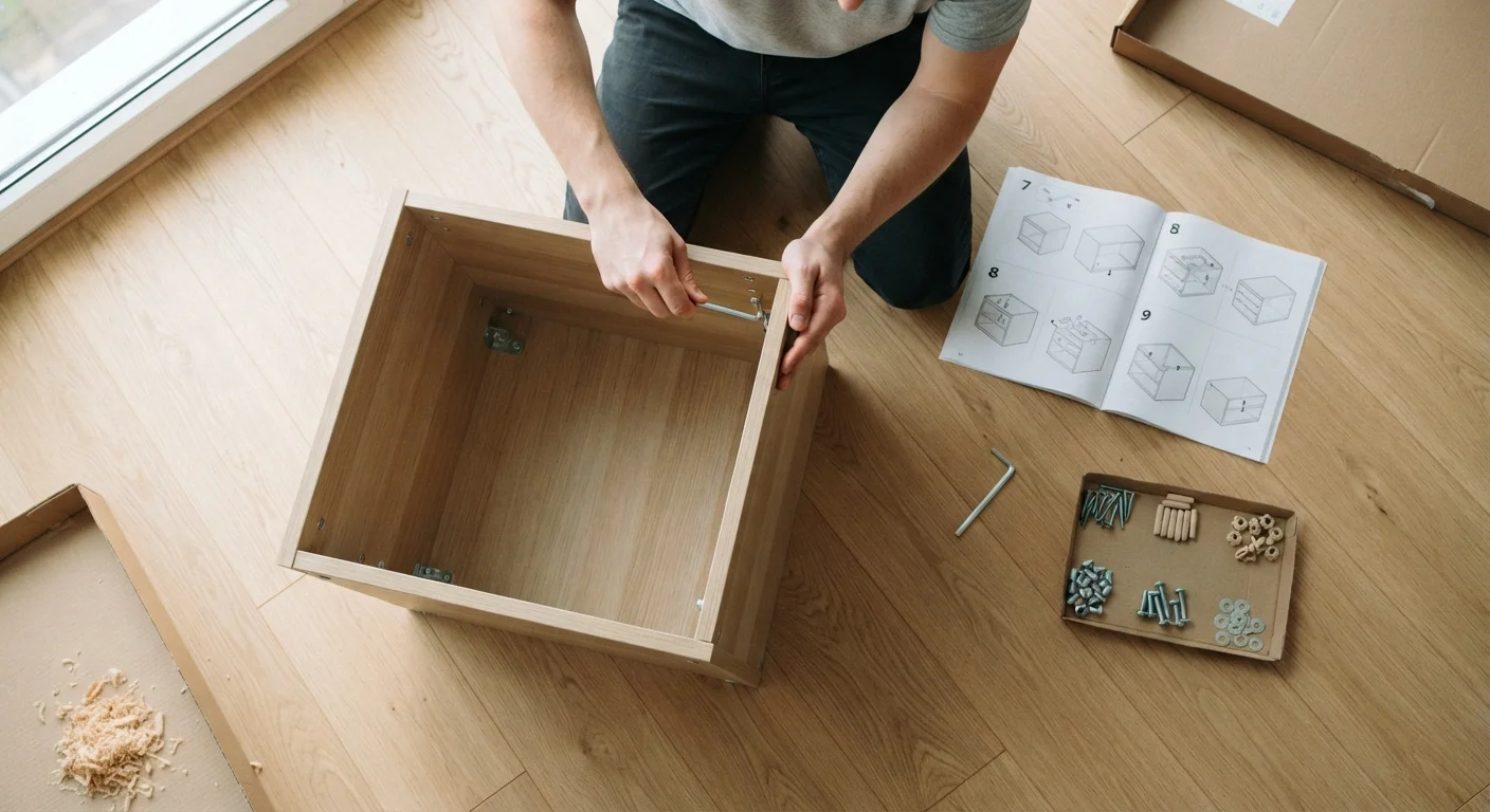 Why Flat-Pack Furniture Wobbles — and How to Make the Assembly Stick