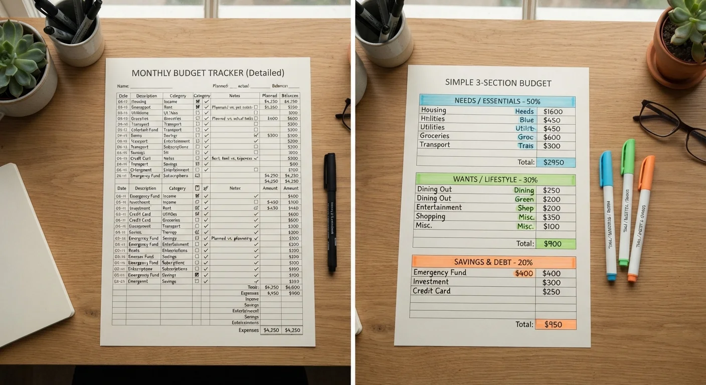 Zero-Based Budgeting vs. the 50/30/20 Rule: Two Approaches to Monthly Money Planning